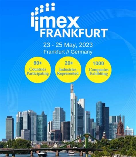 Christine Spitzenberg, Senior Sales Manager at Messe Frankfurt who were exhibiting on their own stand for the first time, said "This is my 17th IMEX, and the best IMEX in years. . Imex frankfurt 2022 exhibitor list